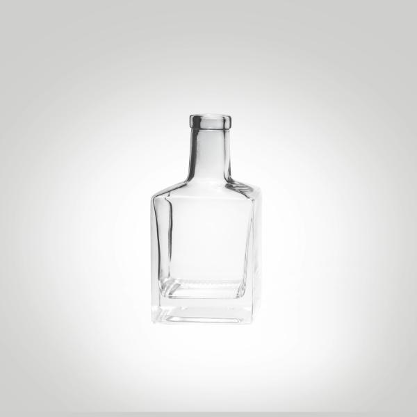 Vinolock Cubic Fancy Glass Liquor Bottles 0.7L 21.5mm Finish
