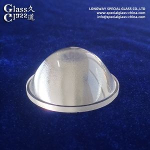 Custom Shatterproof High Transmission Borosilicate Glass LED Spotlight Lens