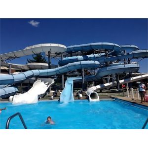 Amusement Park Rides Water Slides Fiberglass