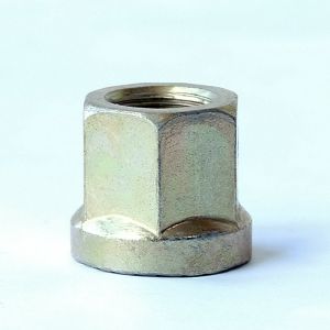 Hexagon Stainless Steel Wheel Lug Nuts With Thick Washer M18 Surface Color Zinc
