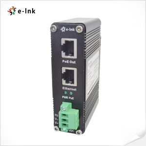 80~320VDC Power Input Industrial Gigabit PoE+ Injector