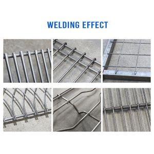 Customizable Huashi Wire Mesh Welding Machine With Adjustable Distance Between