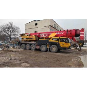 Certified Sy Truck Crane with Maximum Lifting Capacity of 100 Tons ISO9001