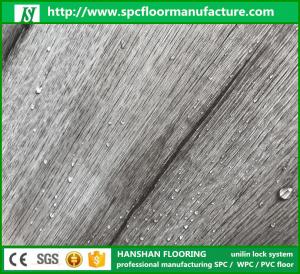 Quality Homogeneous vinyl Eco vinyl floor tiles click system spc pvc flooring for sale