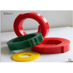 Silk Screen Printing Polyurethane Rubber Squeegee Sheet Transparent High Density