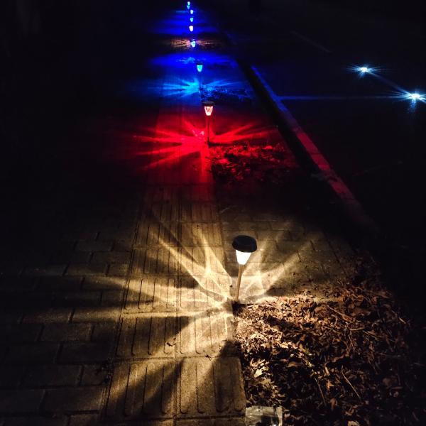 Monocrystalline Silicon Solar Powered Garden Lights IP65 Warm White/Cool White