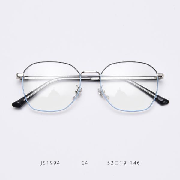 Optical Metal Acetate Eye Glasses Men Women Fashionable Blue Light Glasses