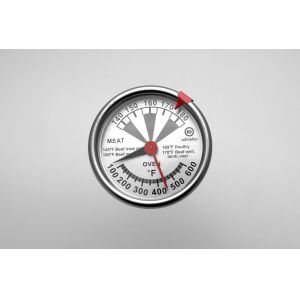 Bimetallic Stainless Steel Industrial Oven Thermometer 100F - 600F Oven