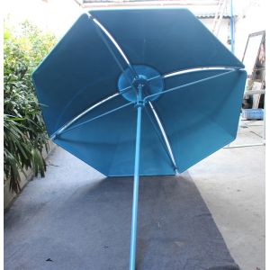 Commercial Aluminum Outdoor Patio Umbrellas 2342mm Height OEM ODM
