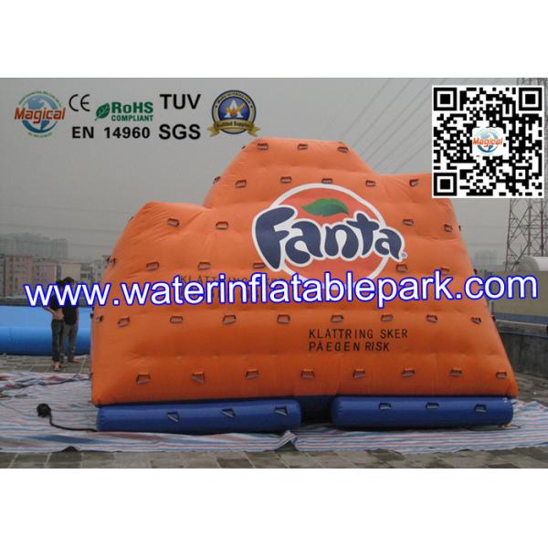 Buy Outdoor Advertising Inflatable Water Park , Inflatable Water Climbing Iceberg at wholesale prices