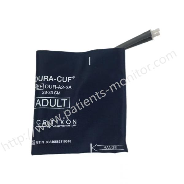 GE Adult Reusable Blood Pressure Cuffs 23-33CM With 2 Tube Connector DUR-A2-2A For Blood Pressure Monitor