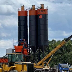 RCC Ready Mix Batching Plant Concrete Machinery Mixer 75m3