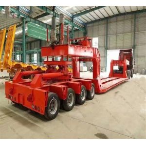 Highly Effective Hydraulic Modular Trailer With Customized Axle Number
