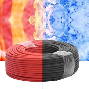 4mm² 100m DC1.8KV Single Core Solar Cable Red Black