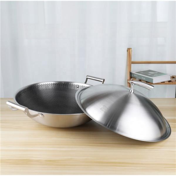 Buy Compound Stovetop Frying Pan 42cm  With Stainless Steel Cover at wholesale prices