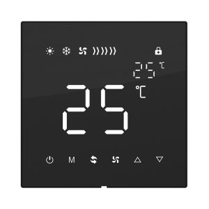 Full Screen Acrylic Touch Panel Tuya App Zigbee Thermostat