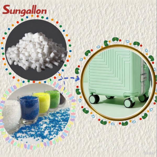 Buy In-Stock TPE Particles for Suitcase Wheels Custom Hardness Flexible & Impact-Resistant Low Noise for Injection Molding at wholesale prices