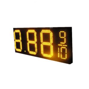 10 INCH OUTSIDE DIGITAL GAS PRICE SIGNS ALUMINIUM FRAME