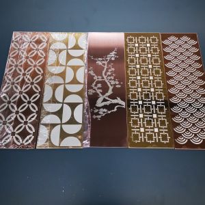 2022 Laser Pulse Working Mode Elevator Decorative Plate Engraving Laser Etching