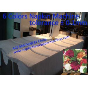 Automatic Tissue Paper Printing Machine With 2 Colors Printing And Embossing