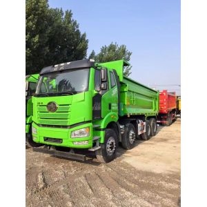 Used FAW J6P  460HP Dump Truck with Complete Vehicle Spare Parts Disassembled Engine and Gearbox Included