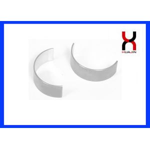 Industrial Permanent Arc Shaped Magnets NdFeB N52 Grade For Motor