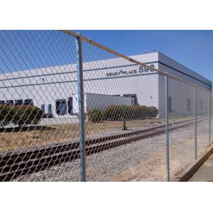 Hot Dipped Galvanized Temporary Mesh Fencing 4.0mm 50x50mm