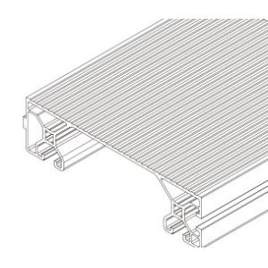 Polishing Aluminum Extrusion Profiles For Pedal TB - 40250