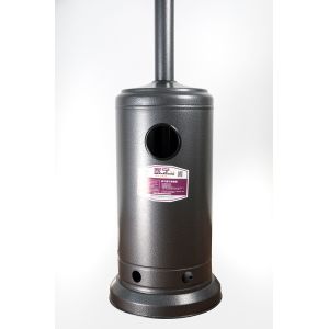 Elegent Antique Silver Outback Patio Heater , Propane Upright Heaters 460mm Diameter