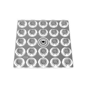 China CE Lightweight LED Lens Array Transparent 60 Degree For Floodlighting on sale