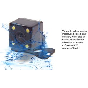 Universal Mount metal Backup camera Front Form Cam IR Lights Night Vision HD CCD