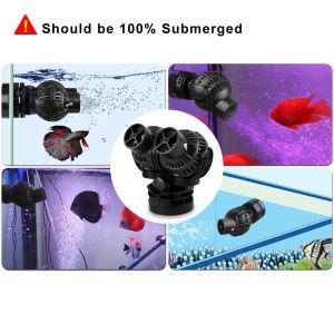 Direct Plastic Double Head Aquarium Water Pump Wave Making