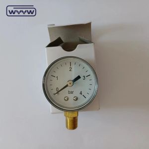 High Accuracy Steel Case Water Pressure Test Gauge Back Mount