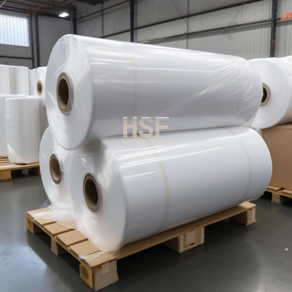 RoHS Translucent White Monoaxially Oriented Polyethylene Sheeting Roll Film