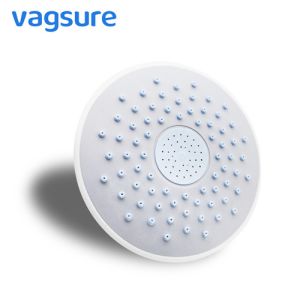 Light ABS Ceiling Mounted Shower Head , High Pressure Round Shower Head 19CM