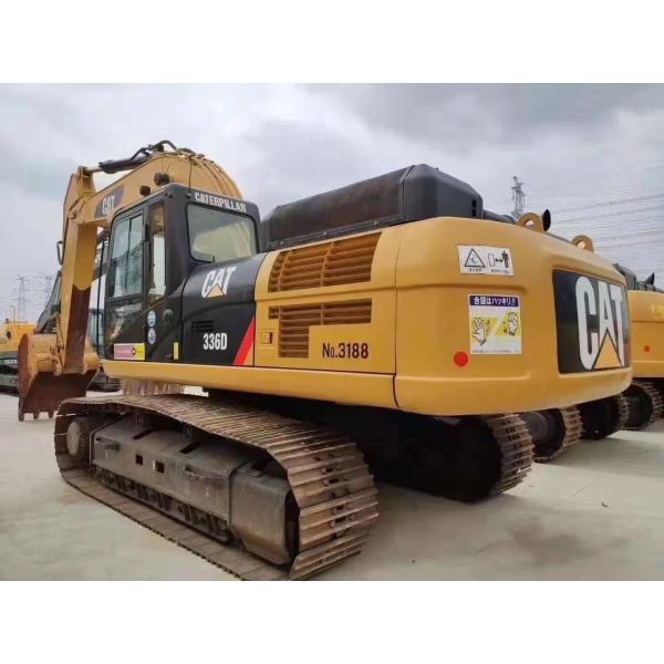 Used Cat Excavators 33750kg Engine model C9ACERT Second-hand CAT336D With Bucket capacity 1.4m³