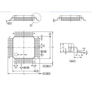 China Single-chip 16-bit/32-bit microcontrollers; 8 kB/16 kB/32 kB flash with ISP LPC2106FBD48  QFP Integrated Circuit Chip on sale