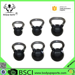 Quality Rubber Coated Fitness Equipment Kettlebells For Bodybuilding Fitness for sale