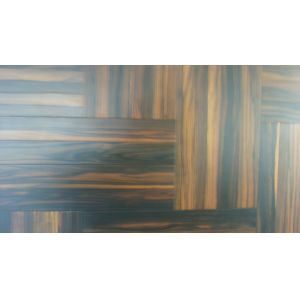 Ebony parquet flooring (Engineered or Solid) Fishing bone