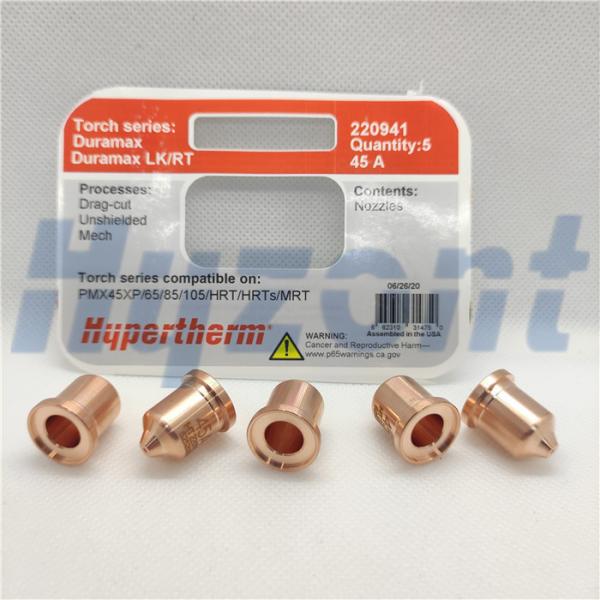 Buy Hypertherm Duramax 220941 45a  Laser Cutter Nozzle at wholesale prices