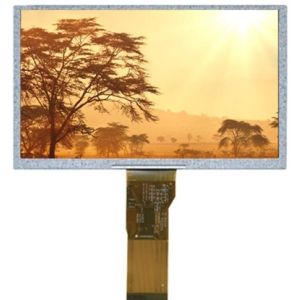 High Contrast IPS TFT LCD Display 5 Inch 800x480 16/18/24 Bit RGB