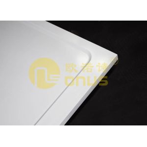 White laboratory worktops countertop with slab for testing center / lab