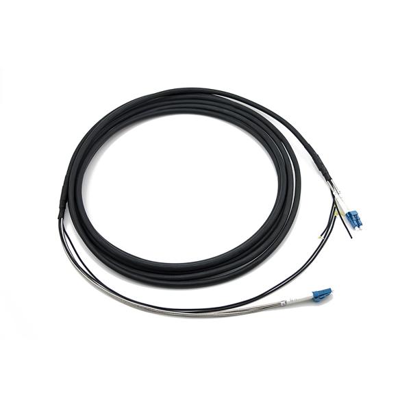 IP67 Outdoor Fiber Optic Patch Cable Duplex Armored LC CPRI Customized Length