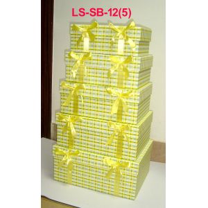 Velvet packaging gift box range