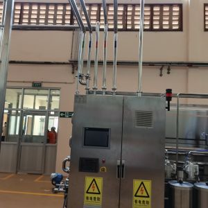 Dairy Milk UHT Sterilizer Machine Milk Processing Line Low Consumption