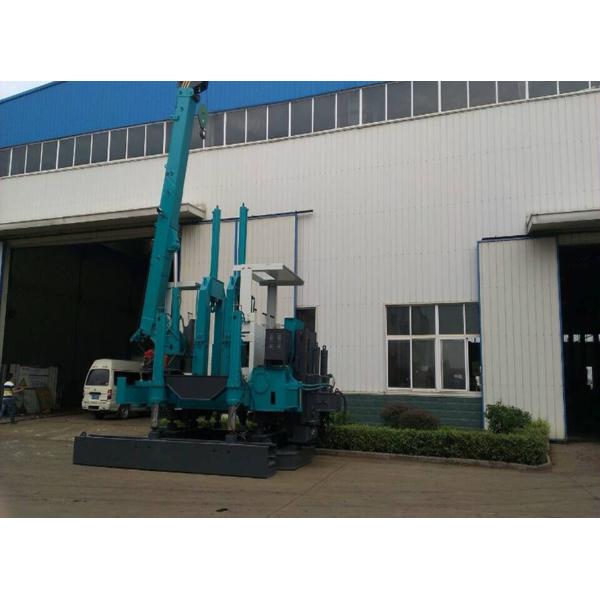 Buy Small Hydraulic Piling Machine , Mini Pile Driving Equipment Energy Saving at wholesale prices