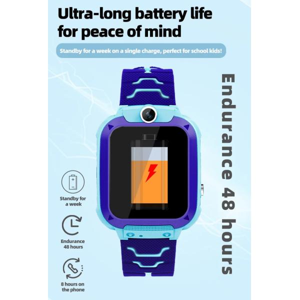 2G Kids Fitness Watch Teenager gps tracker Q12 Voice Chat Call For Children SOS LBS Location