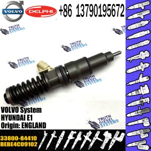 China 33800-84410 Common Rail Diesel Fuel Injector For VOL/ H-yundai 33800-84410 BEBE4C09102 on sale