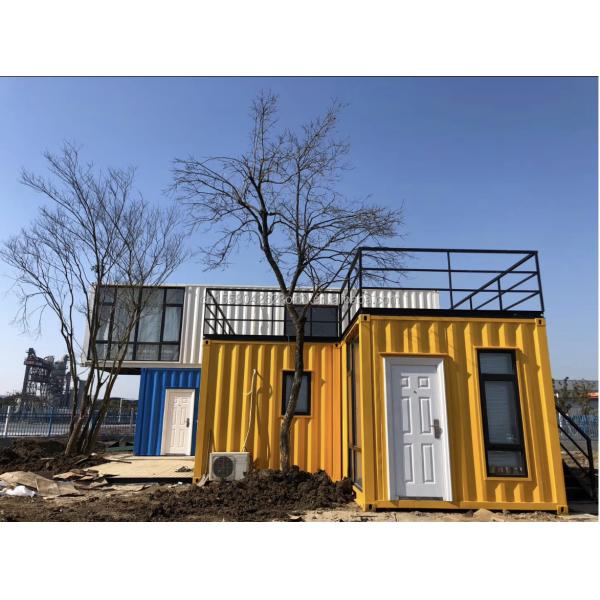 20ft Fast Build Prefab Hotel House Modular Folding Container House for Camping and Foldable Garden