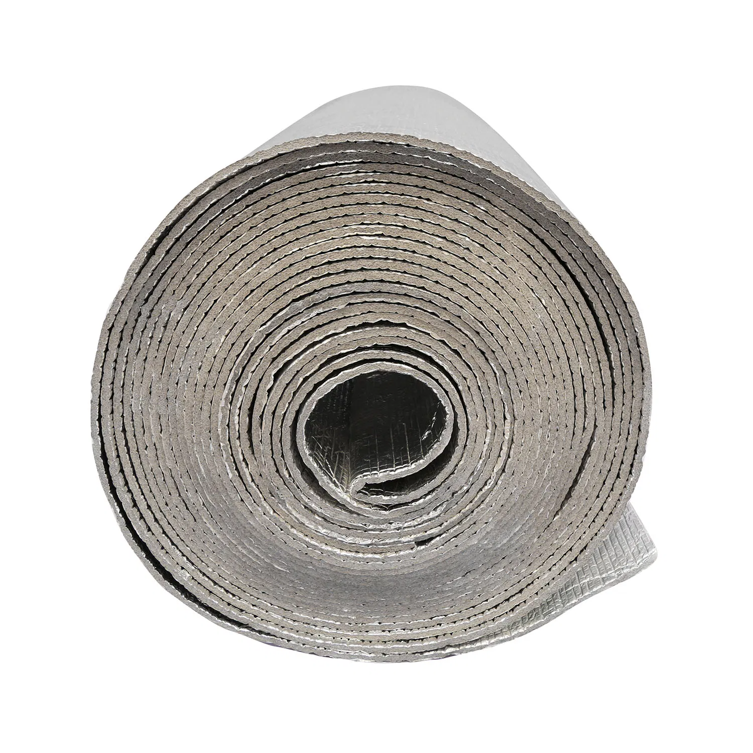 Custom Thickness Double Sided Pure Aluminum Foil EPE / XPE Foam Insulation for Roof / Wall / Floor / Car